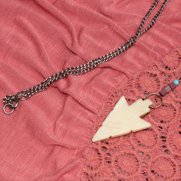 Free People Vanessa Mooney Arrowhead Necklace - Picture 3 of 8